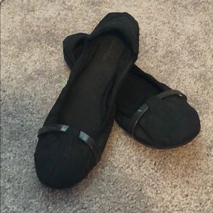 Black Calvin Klein Flats